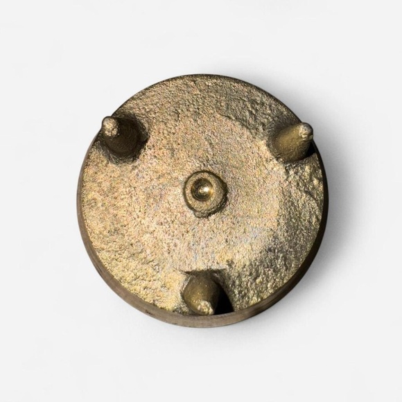 Vintage Brass Star Cutout Incense Burner | Boho Decor - Picture 4 of 4